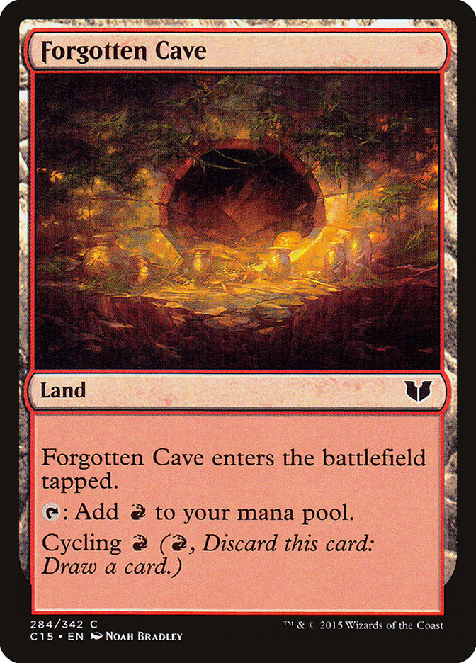 Forgotten Cave [Commander 2015] | Boutique FDB TCG