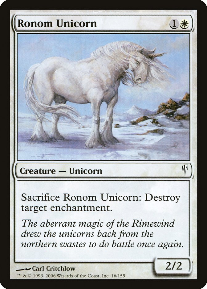 Ronom Unicorn [Coldsnap] | Boutique FDB TCG