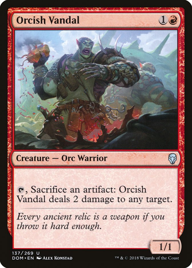 Orcish Vandal [Dominaria] | Boutique FDB TCG