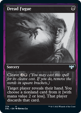 Dread Fugue [Innistrad: Double Feature] | Boutique FDB TCG