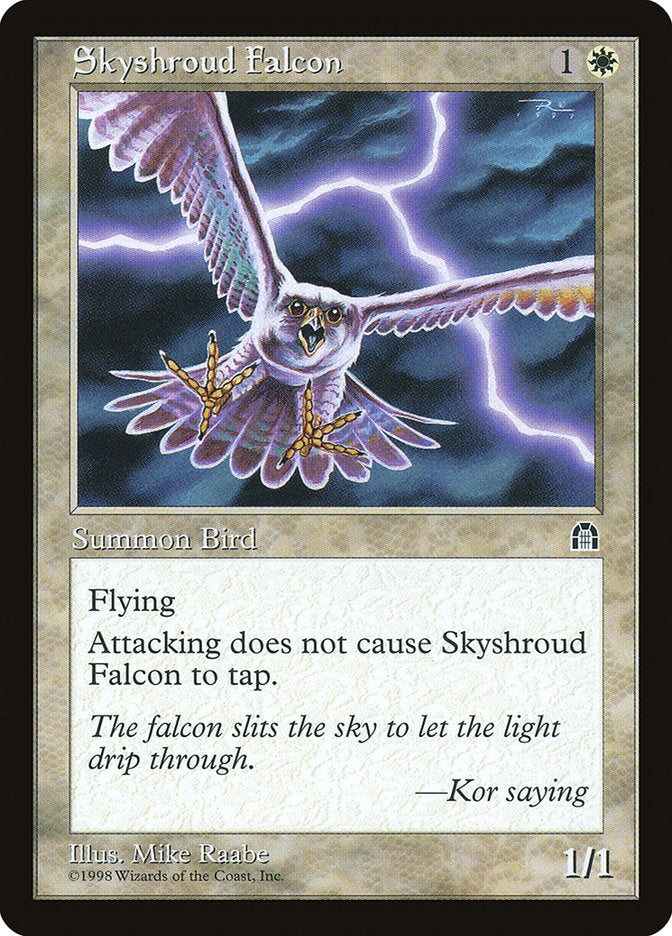 Skyshroud Falcon [Stronghold] | Boutique FDB TCG