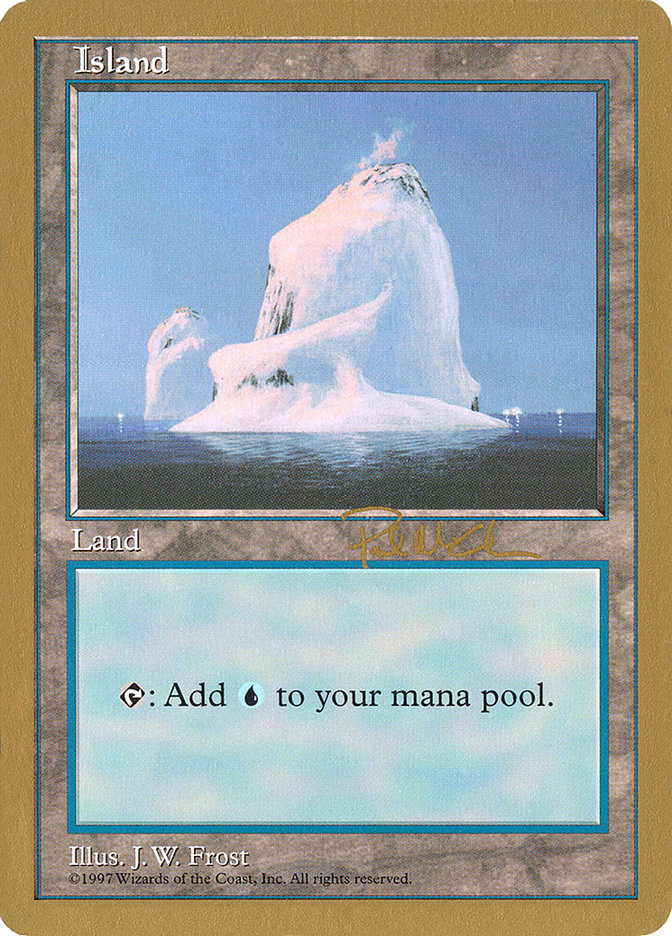 Island (pm437) (Paul McCabe) [World Championship Decks 1997] | Boutique FDB TCG