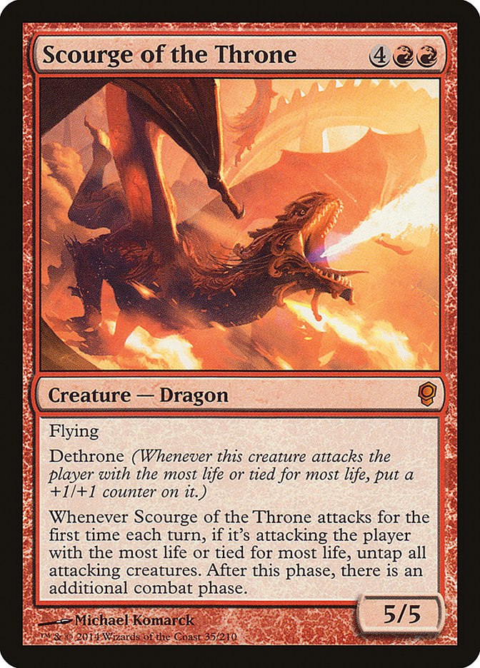 Scourge of the Throne [Conspiracy] | Boutique FDB TCG