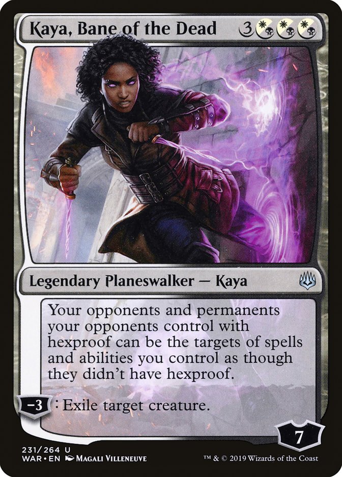 Kaya, Bane of the Dead [War of the Spark] | Boutique FDB TCG