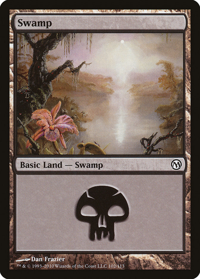 Swamp (102) [Duels of the Planeswalkers] | Boutique FDB TCG