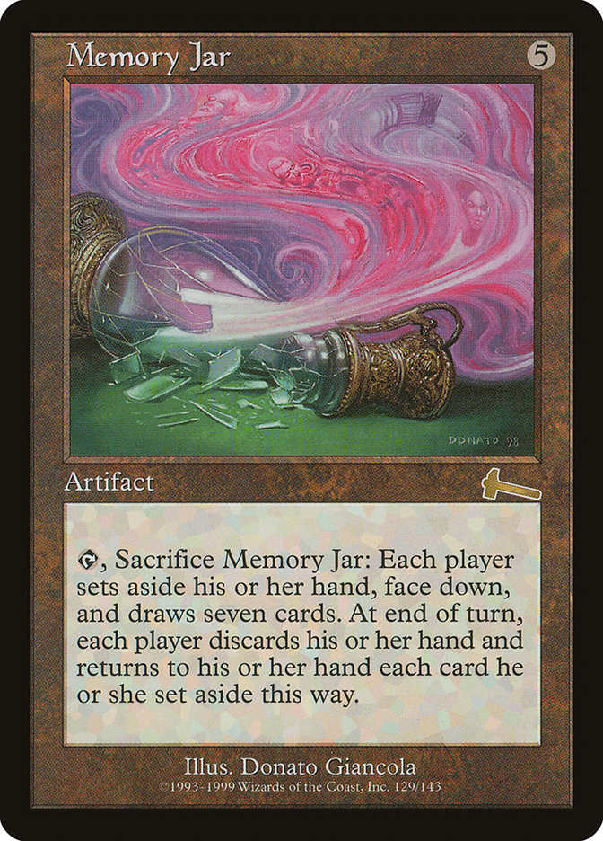 Memory Jar [Urza's Legacy] | Boutique FDB TCG