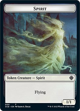 Cat Bird // Spirit Double-Sided Token [Starter Commander Decks] | Boutique FDB TCG