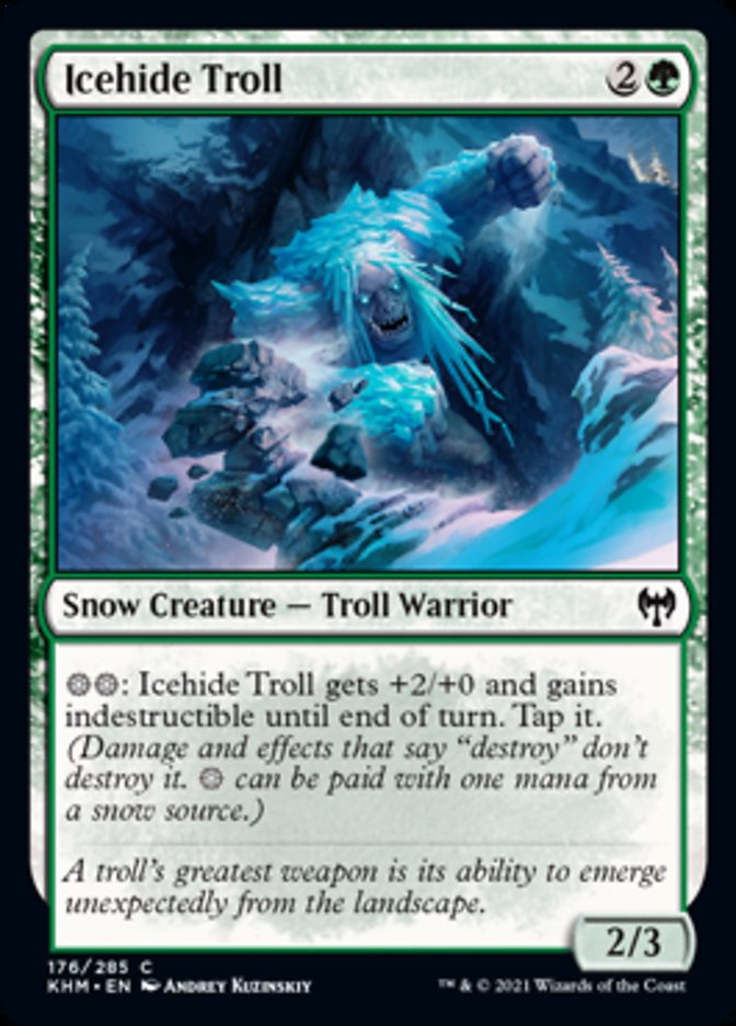 Icehide Troll [Kaldheim] | Boutique FDB TCG