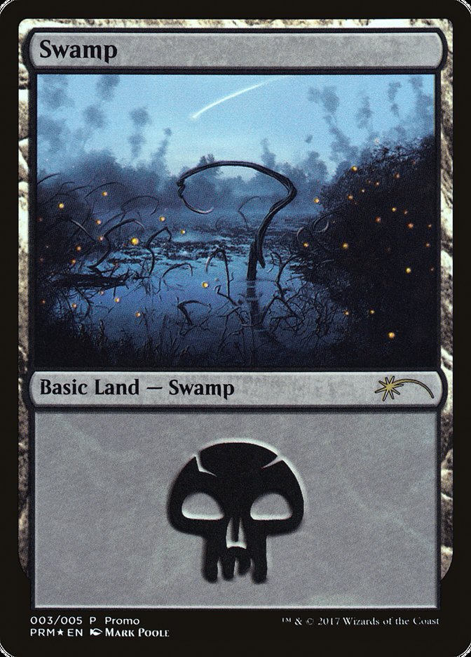 Swamp (3) [2017 Gift Pack] | Boutique FDB TCG
