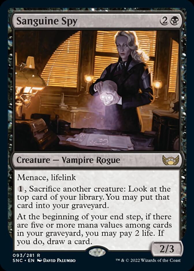 Sanguine Spy [Streets of New Capenna] | Boutique FDB TCG