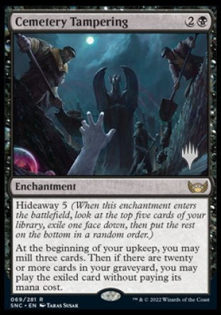 Cemetery Tampering (Promo Pack) [Streets of New Capenna Promos] | Boutique FDB TCG