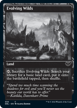 Evolving Wilds (530) [Innistrad: Double Feature] | Boutique FDB TCG