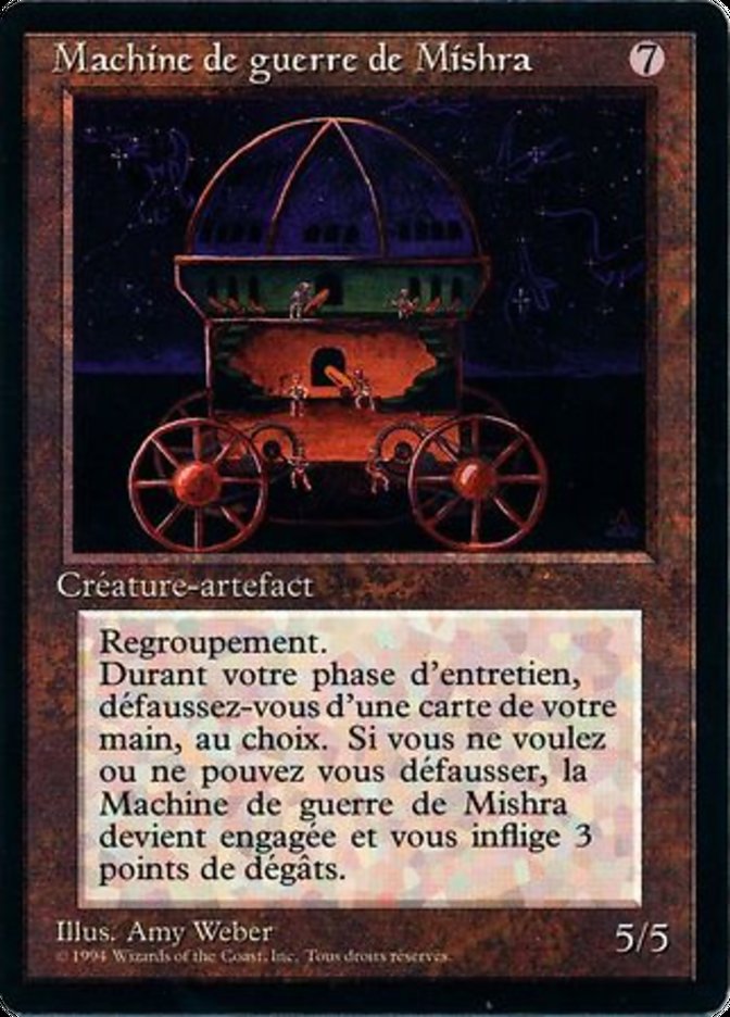 Mishra's War Machine [Foreign Black Border] | Boutique FDB TCG