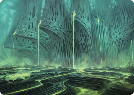 Swamp Art Card [Phyrexia: All Will Be One Art Series] | Boutique FDB TCG