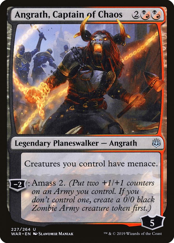 Angrath, Captain of Chaos [War of the Spark] | Boutique FDB TCG