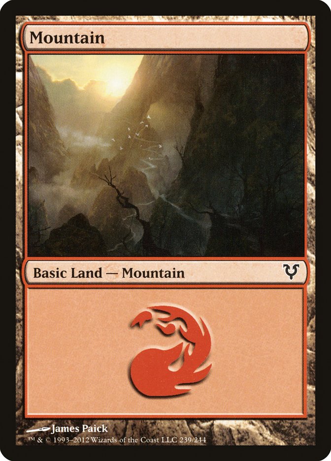 Mountain (239) [Avacyn Restored] | Boutique FDB TCG