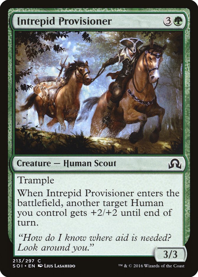 Intrepid Provisioner [Shadows over Innistrad] | Boutique FDB TCG