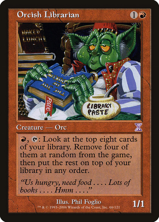 Orcish Librarian [Time Spiral Timeshifted] | Boutique FDB TCG