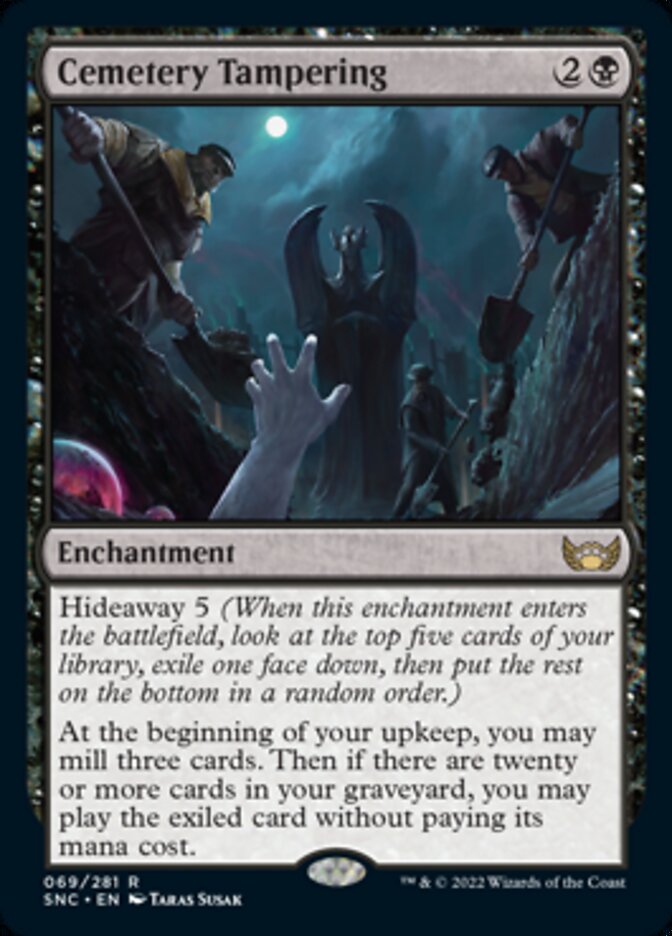 Cemetery Tampering [Streets of New Capenna] | Boutique FDB TCG