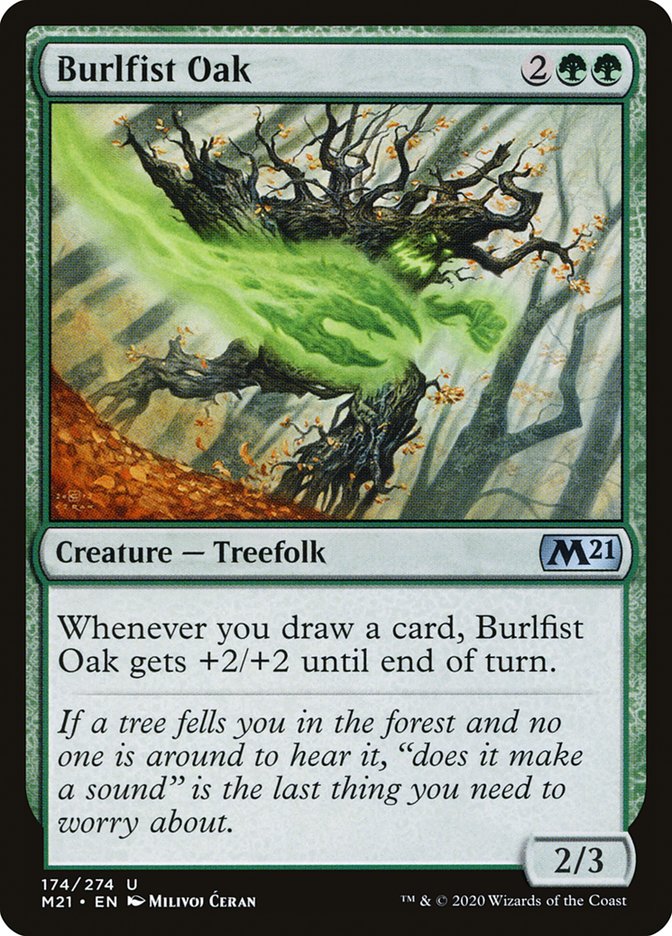 Burlfist Oak [Core Set 2021] | Boutique FDB TCG