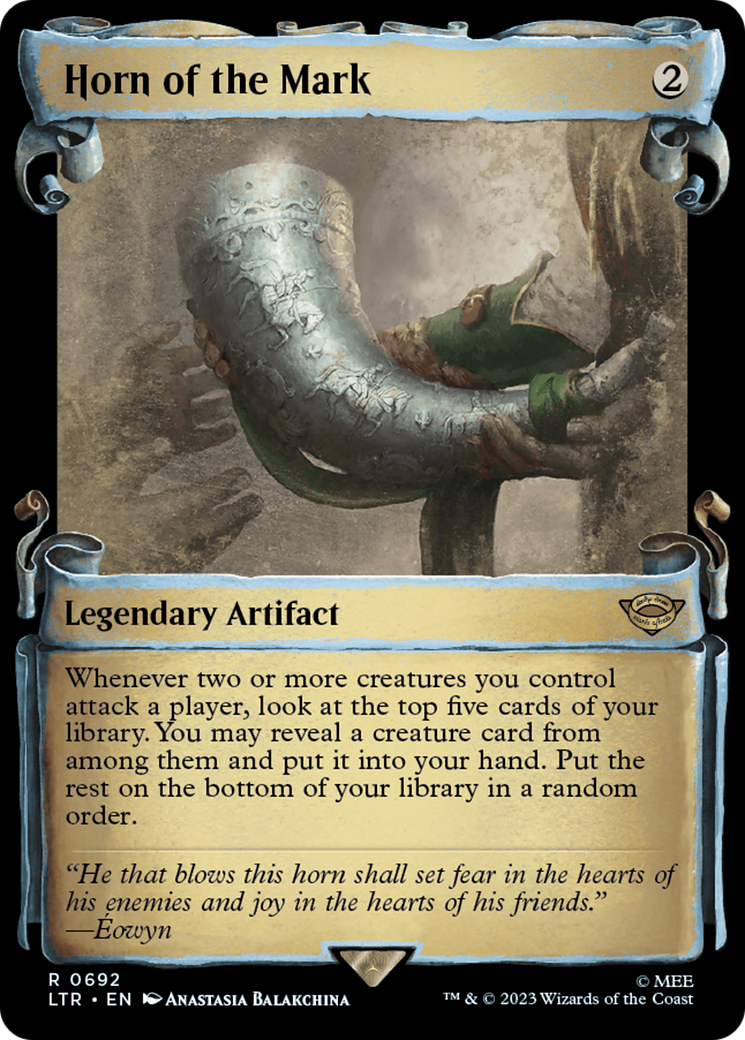 Horn of the Mark [The Lord of the Rings: Tales of Middle-Earth Showcase Scrolls] | Boutique FDB TCG