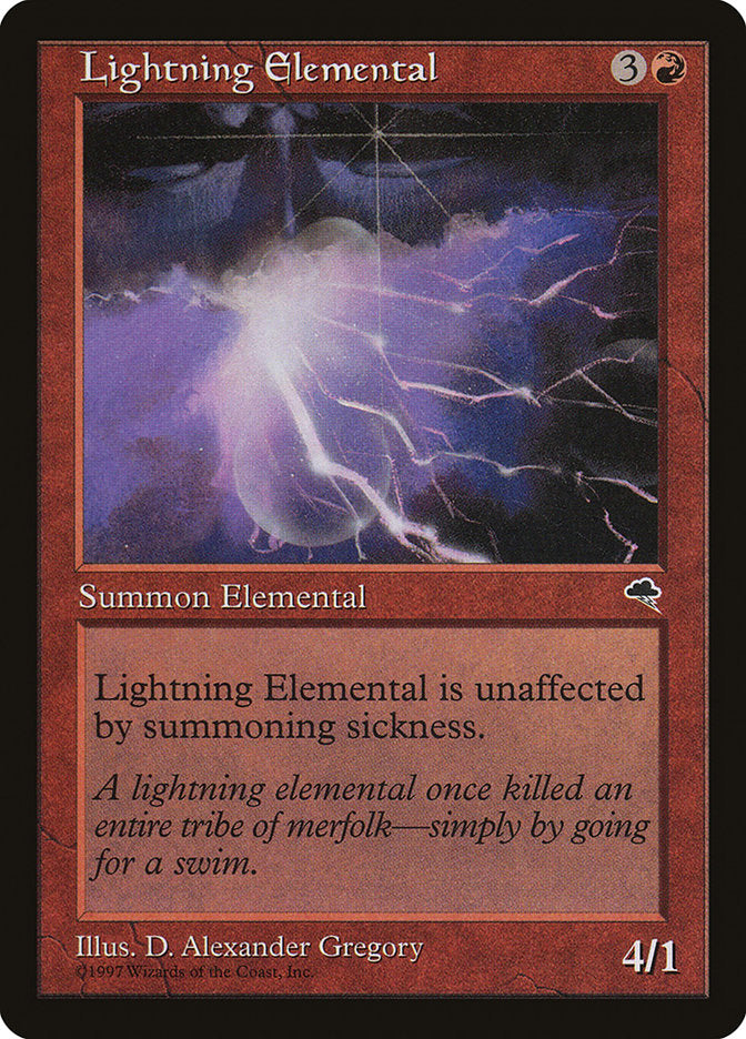 Lightning Elemental [Tempest] | Boutique FDB TCG