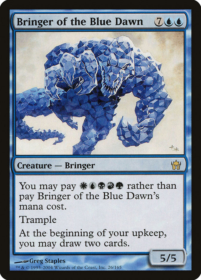 Bringer of the Blue Dawn [Fifth Dawn] | Boutique FDB TCG