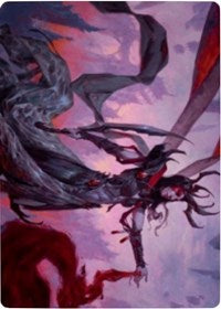 Drana, the Last Bloodchief Art Card [Zendikar Rising Art Series] | Boutique FDB TCG