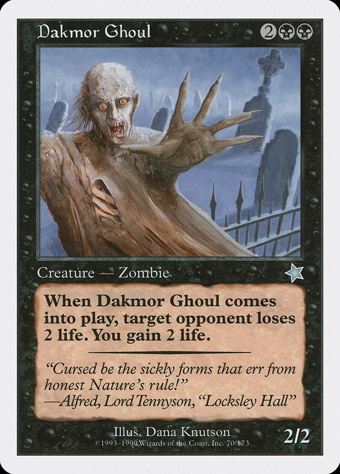 Dakmor Ghoul [Starter 1999] | Boutique FDB TCG