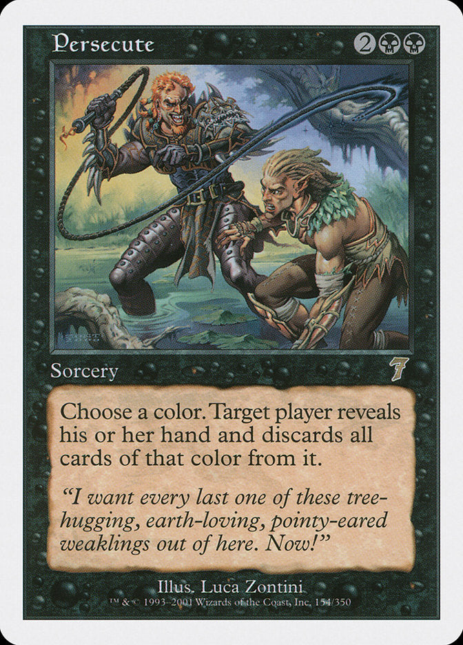 Persecute [Seventh Edition] | Boutique FDB TCG