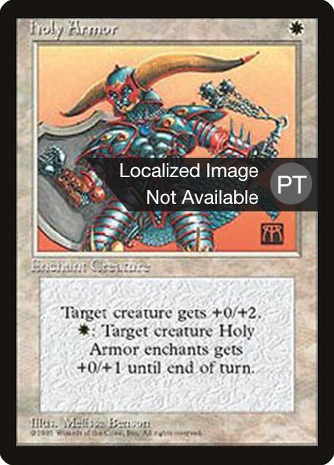 Holy Armor [Fourth Edition (Foreign Black Border)] | Boutique FDB TCG