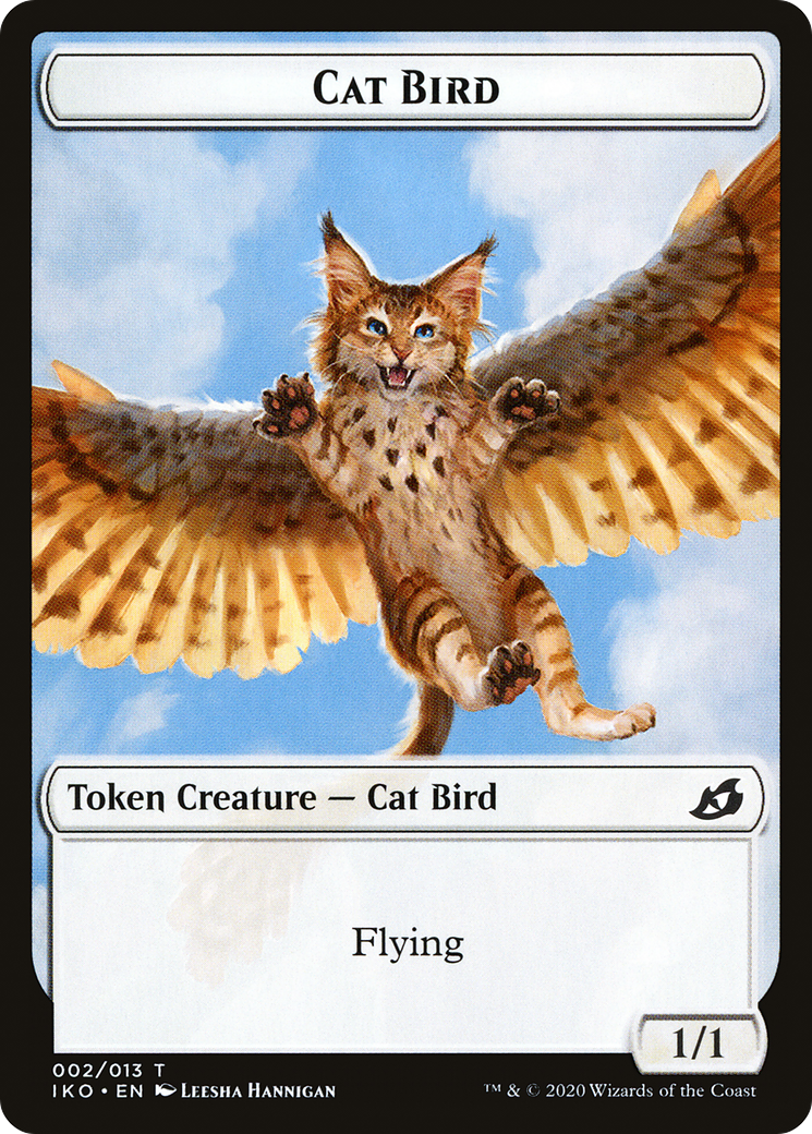 Cat Bird // Thopter Double-Sided Token [Starter Commander Decks] | Boutique FDB TCG