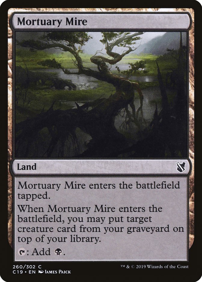 Mortuary Mire [Commander 2019] | Boutique FDB TCG