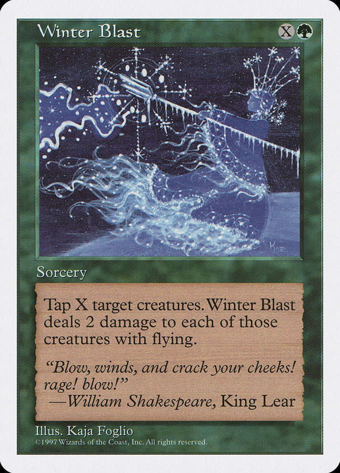 Winter Blast [Fifth Edition] | Boutique FDB TCG