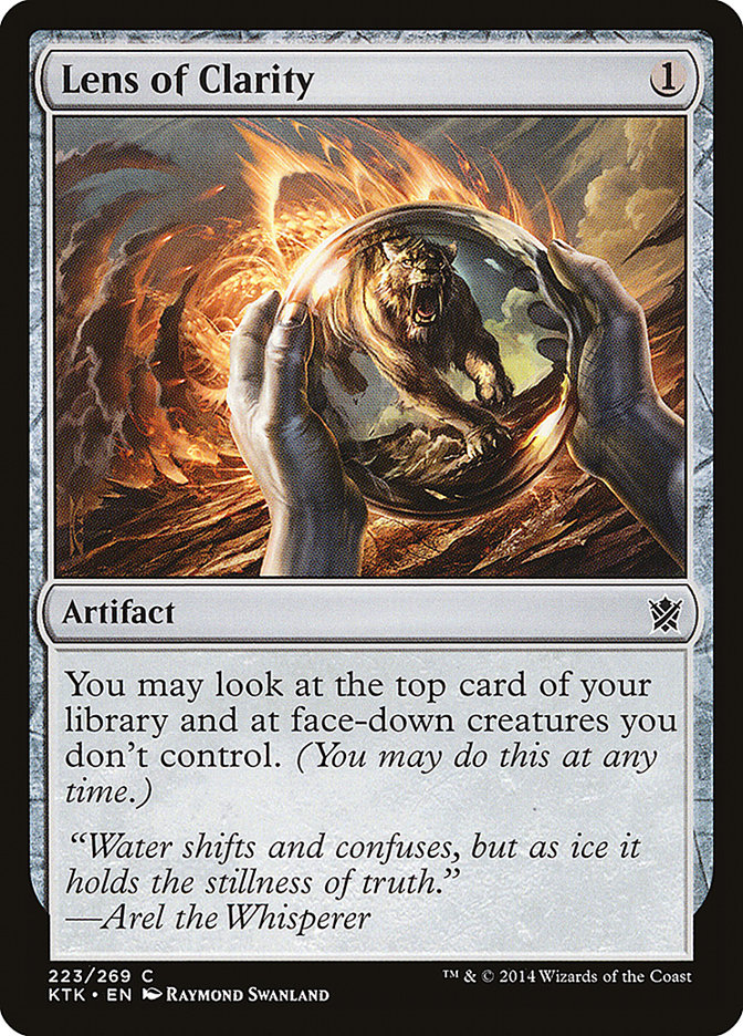 Lens of Clarity [Khans of Tarkir] | Boutique FDB TCG