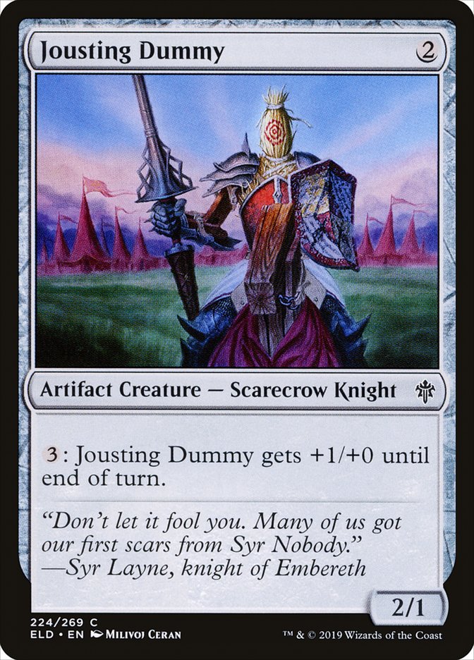 Jousting Dummy [Throne of Eldraine] | Boutique FDB TCG