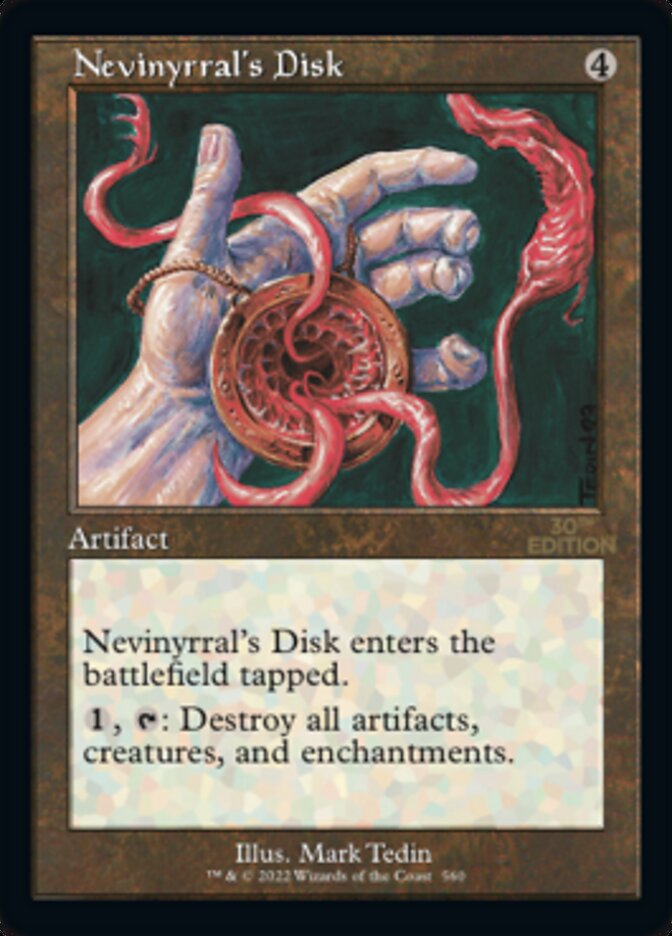 Nevinyrral's Disk (Retro) [30th Anniversary Edition] | Boutique FDB TCG