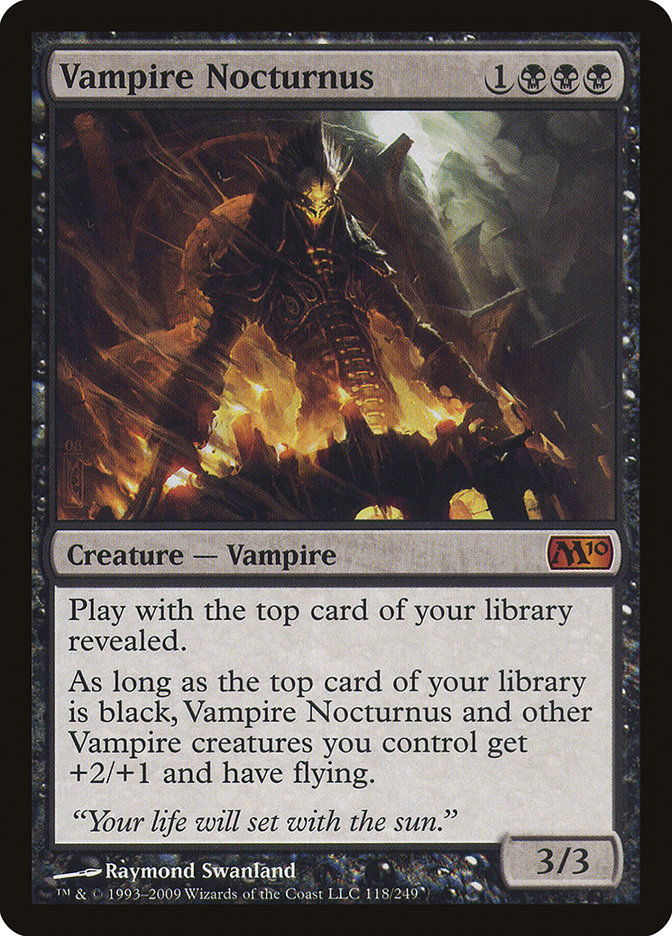 Vampire Nocturnus [Magic 2010] | Boutique FDB TCG