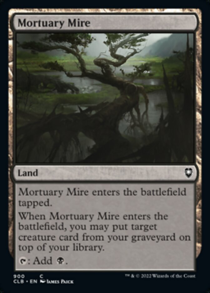 Mortuary Mire [Commander Legends: Battle for Baldur's Gate] | Boutique FDB TCG