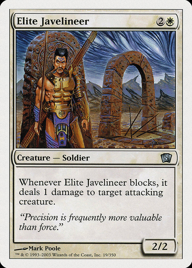 Elite Javelineer [Eighth Edition] | Boutique FDB TCG