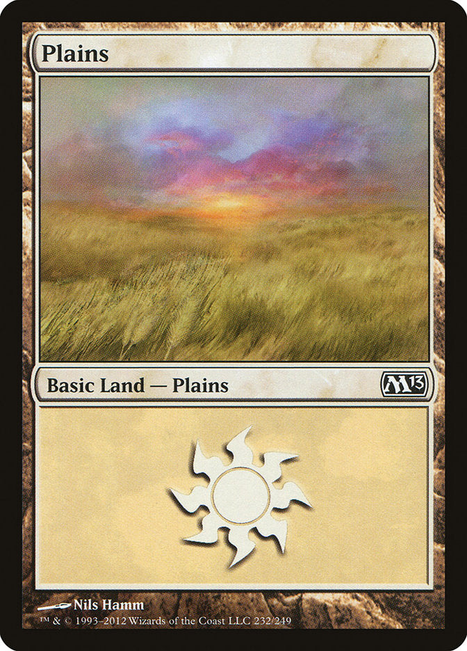 Plains (232) [Magic 2013] | Boutique FDB TCG