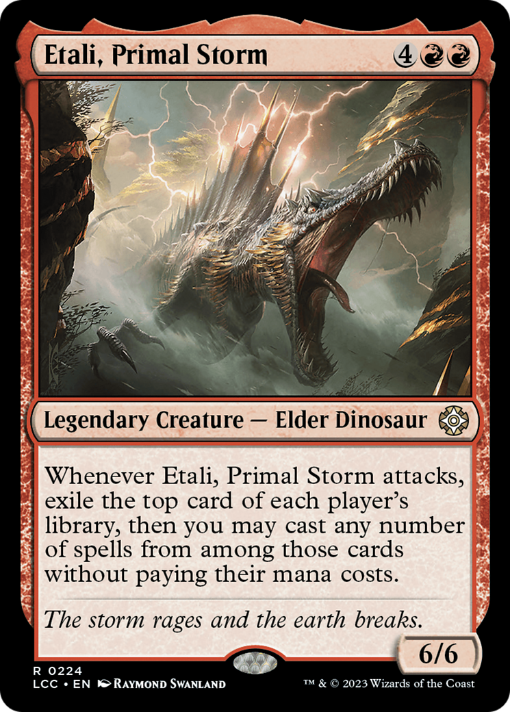 Etali, Primal Storm [The Lost Caverns of Ixalan Commander] | Boutique FDB TCG