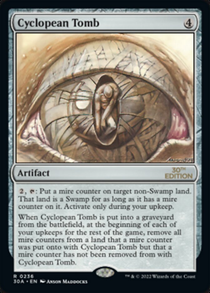 Cyclopean Tomb [30th Anniversary Edition] | Boutique FDB TCG