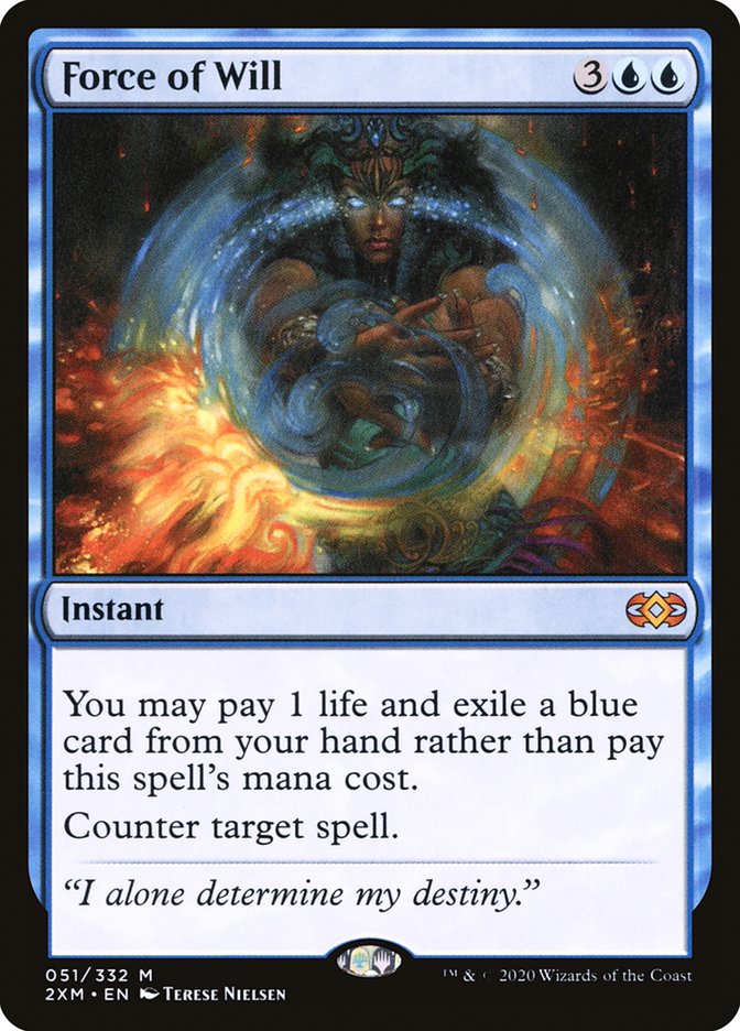 Force of Will [Double Masters] | Boutique FDB TCG