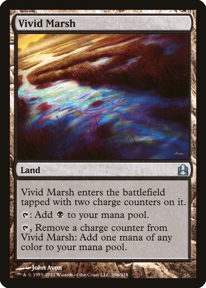 Vivid Marsh [Commander 2011] | Boutique FDB TCG