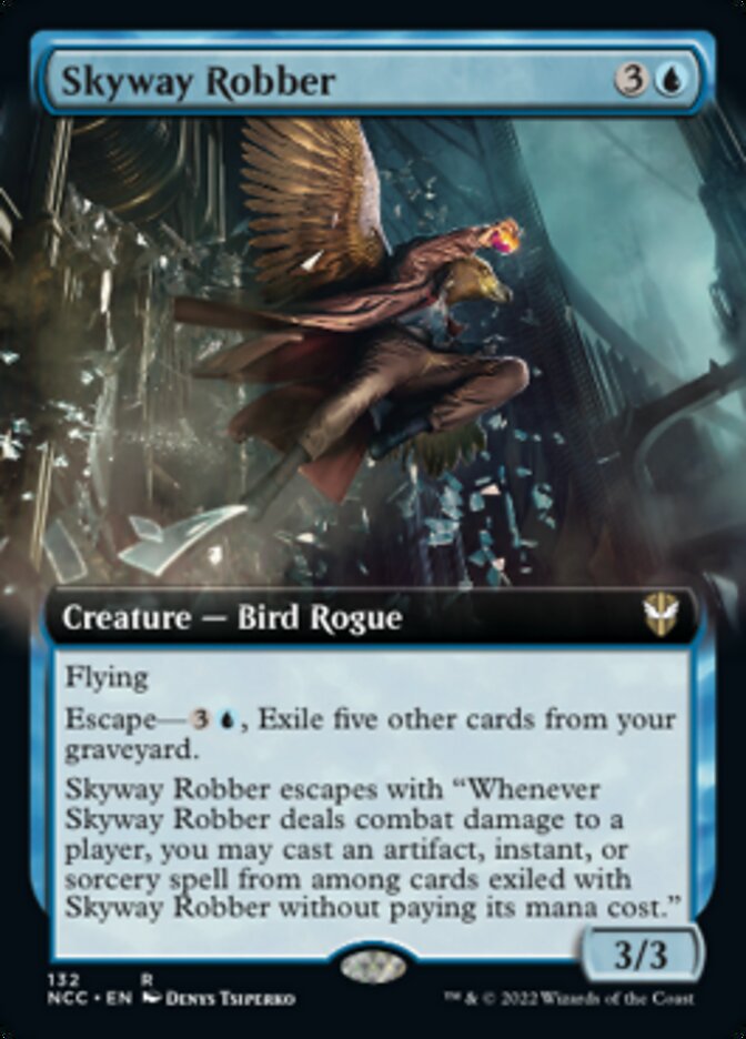 Skyway Robber (Extended Art) [Streets of New Capenna Commander] | Boutique FDB TCG