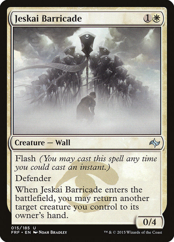 Jeskai Barricade [Fate Reforged] | Boutique FDB TCG