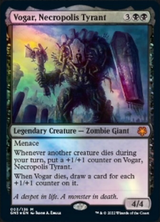 Vogar, Necropolis Tyrant [Game Night: Free-for-All] | Boutique FDB TCG