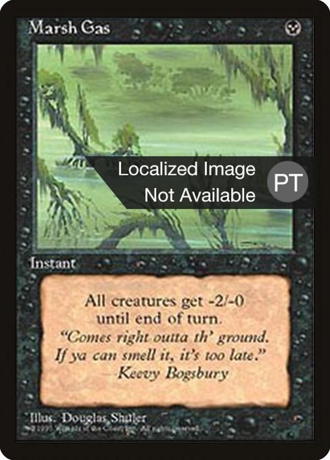 Marsh Gas [Fourth Edition (Foreign Black Border)] | Boutique FDB TCG