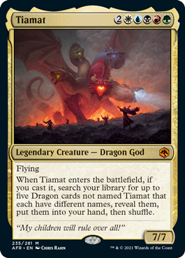 Tiamat [Dungeons & Dragons: Adventures in the Forgotten Realms] | Boutique FDB TCG